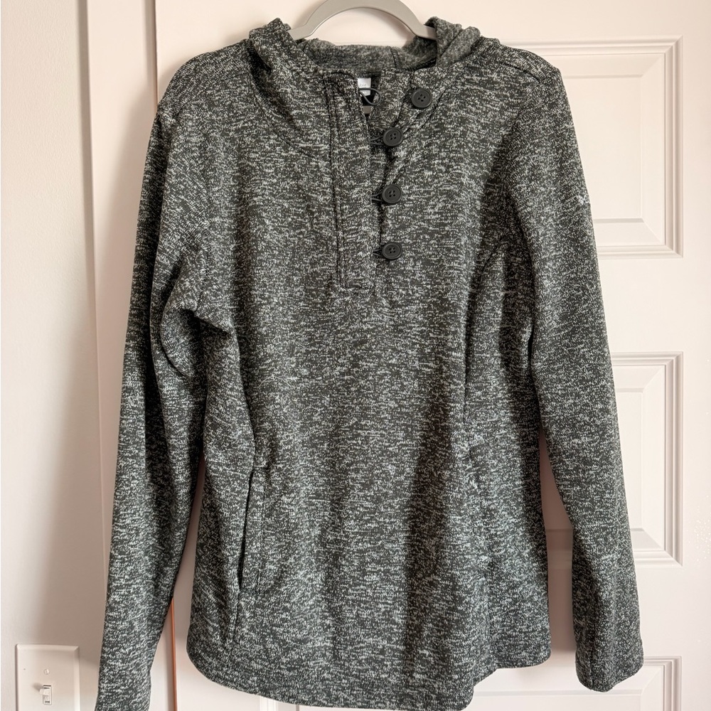 Worn twice. Columbia button hoodie sweatshirt. XL